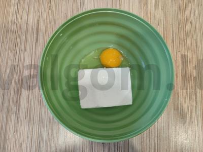 Patingėlių virtinukai iš lieso varškės Žingsnis 2