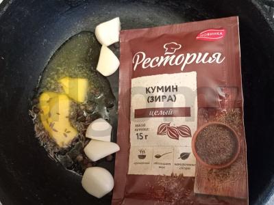 Jautienos steikas su kuskuso ir žaliųjų pupelių garnyru Žingsnis 2