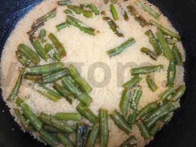 Jautienos steikas su kuskuso ir žaliųjų pupelių garnyru Žingsnis 10