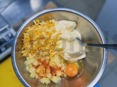 Ananasų suflė Žingsnis 3