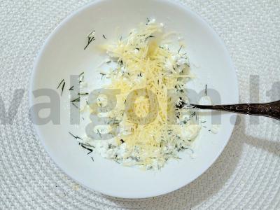 Krisčios tortilijos su varškės-sūrio įdaru Žingsnis 2