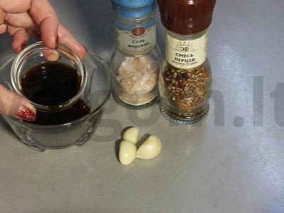 Funchosa su daržovėmis, sezamo sėklomis ir jūros druska Žingsnis 8