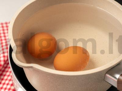 Salotas „Kovos arklys“ su ryžiais ir vištiena Žingsnis 3