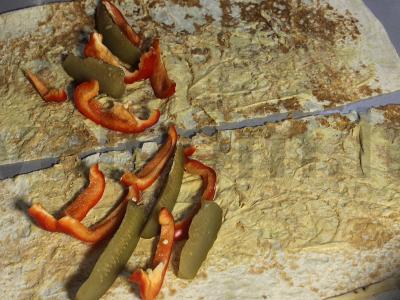 Užkandis su lavašu ir Krakovo dešra Žingsnis 8