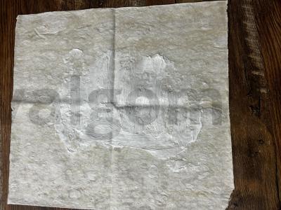 Lavašo vokas su salotų lapais ir kiaulienos kaklu Žingsnis 1