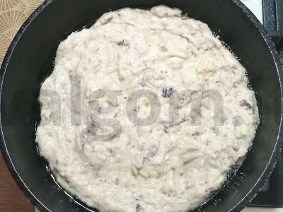 Žuvies pyragas su mėsa Žingsnis 5