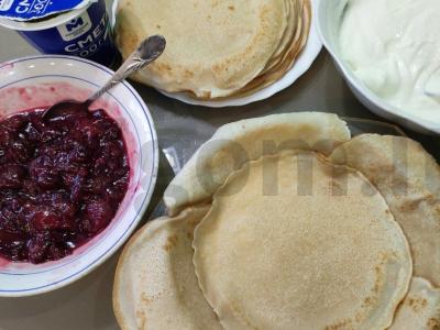 Blynų tortas su vyšniomis Žingsnis 11