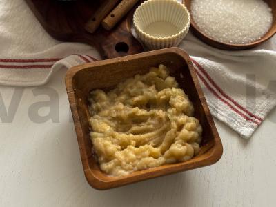 Vegetariški obuolių keksiukai su razinomis Žingsnis 3