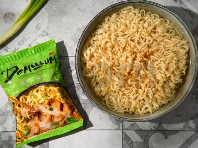 Nudegos su krevetėmis ir daržovėmis Žingsnis 1