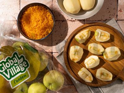 Obuolių-sūrio sriuba Žingsnis 1