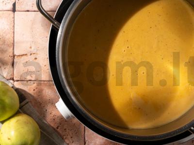 Obuolių-sūrio sriuba Žingsnis 4