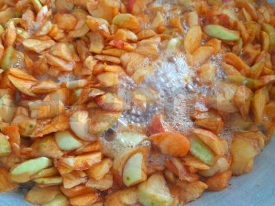 Obuolių uogienė žiemai Žingsnis 5