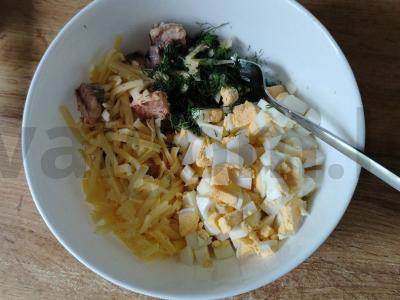 Žuvies pyragas su lašiša Žingsnis 2