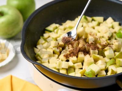 Obuolių keksiukas su traškia plutele Žingsnis 1