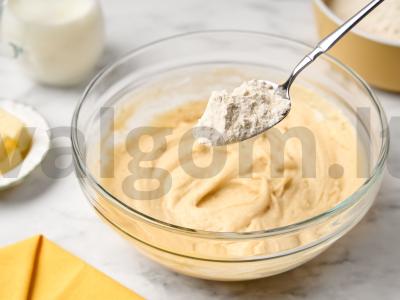 Obuolių keksiukas su traškia plutele Žingsnis 5