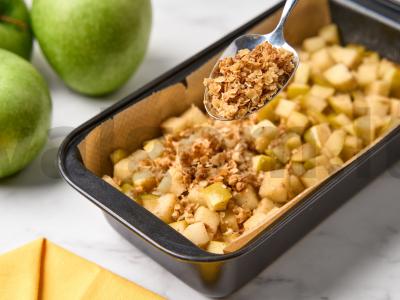 Obuolių keksiukas su traškia plutele Žingsnis 6