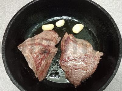 Jautienos steikai su moliūgo ir brokolių garnyru Žingsnis 6