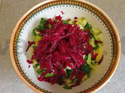 Vegetariškas burokėlių sriuba per 20 minučių Žingsnis 4