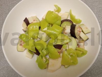 Jautienos steikai su keptų daržovių garnyru Žingsnis 3