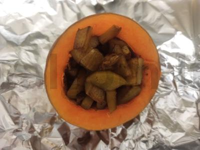 Kepta moliūgų su daržovėmis vakarienei Žingsnis 4