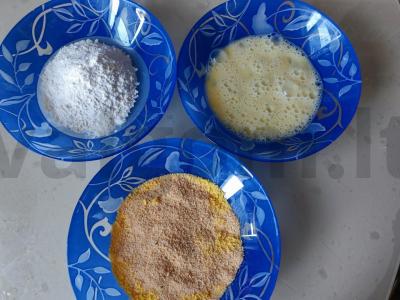 Kiaulienos ritinėliai traškioje paniravimo dangoje pietums Žingsnis 8