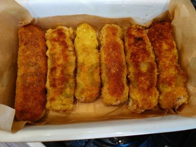 Kiaulienos ritinėliai traškioje paniravimo dangoje pietums Žingsnis 14