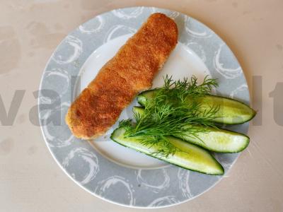 Kiaulienos ritinėliai traškioje paniravimo dangoje pietums Žingsnis 16