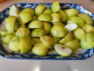 Gaivus vaisių kompotas su mėtomis Žingsnis 2