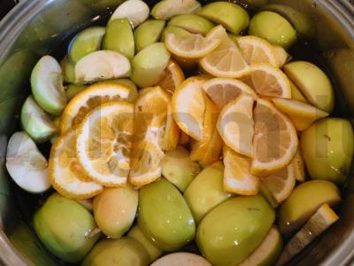 Gaivus vaisių kompotas su mėtomis Žingsnis 7