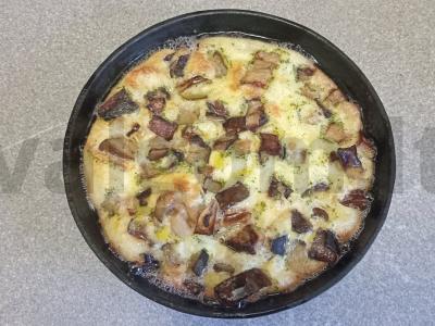 Omletas su baklažanais pusryčiams Žingsnis 5