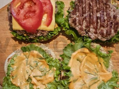 Tikras naminis burgeris su prieskoniais Žingsnis 4