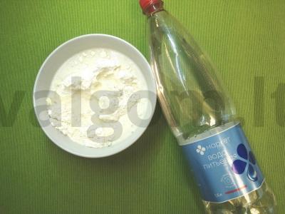 Traškūs čeburekai su mėsos faršu gazuoto vandens tešloje Žingsnis 2