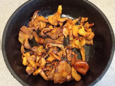 Šilauogės, keptos su kalakutienos filė po mocarela Žingsnis 1