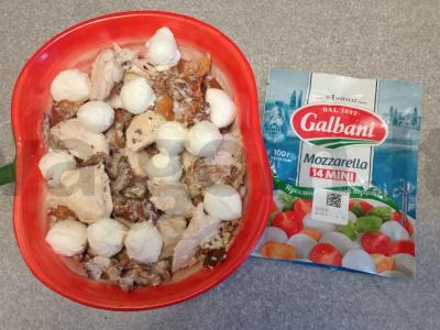 Šilauogės, keptos su kalakutienos filė po mocarela Žingsnis 7