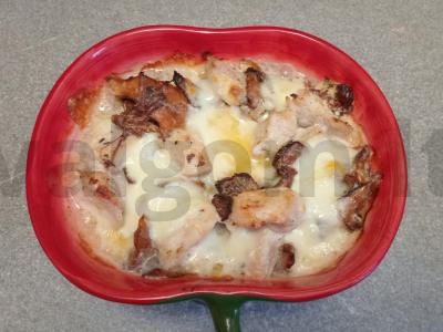 Šilauogės, keptos su kalakutienos filė po mocarela Žingsnis 8