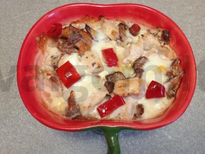 Šilauogės, keptos su kalakutienos filė po mocarela Žingsnis 9