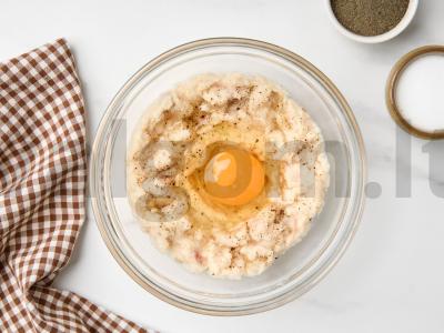 Žuvies kotletai oro grilyje Žingsnis 2