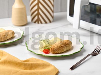 Žuvies kotletai oro grilyje pagrindine nuotrauka