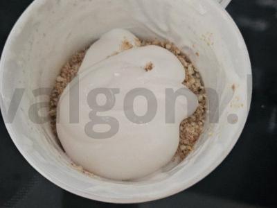 Greitas vaflių desertas su šokoladu Žingsnis 6