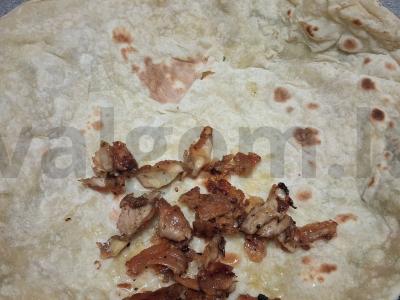 Šaurma su triušienos filė ir paprikomis Žingsnis 2