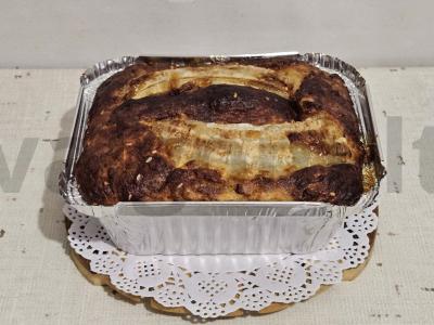 Varškės-bananų keksiukas arbatai pagrindine nuotrauka