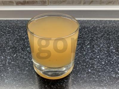 Džiovintų vaisių ir cukranendrių cukraus kisielius Žingsnis 5