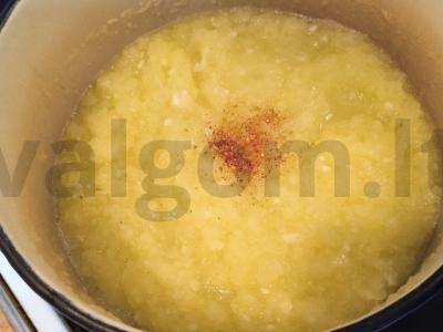 Aštrus adjika iš cukinijų Žingsnis 5