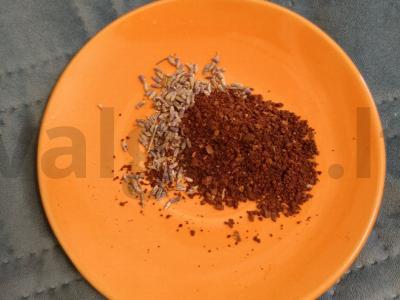 Levandų rafas su stevija Žingsnis 1