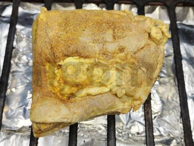 Natūraliai rūkyta kiaulienos krūtinėlė Žingsnis 3