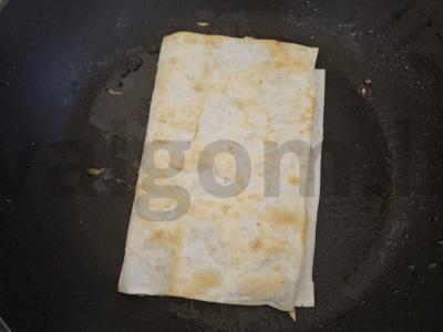 Vyniotiniai iš lavašo su bulvių koše Žingsnis 8