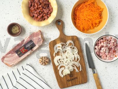 Rūgštūs šaltibarščiai su rūkyta mėsa Žingsnis 2