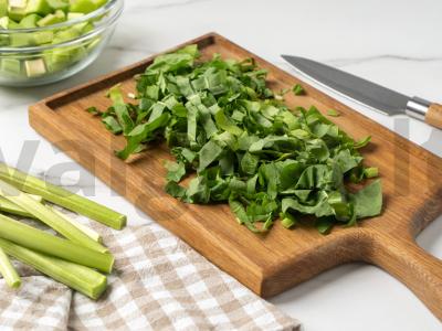 Rabarbarų ir rūgštynių pyragas Žingsnis 2