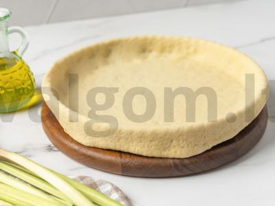 Rabarbarų ir rūgštynių pyragas Žingsnis 4