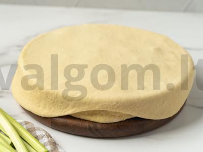 Rabarbarų ir rūgštynių pyragas Žingsnis 6